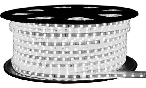 Cinta Led 5050 110v Luz Blanca Fría Polar