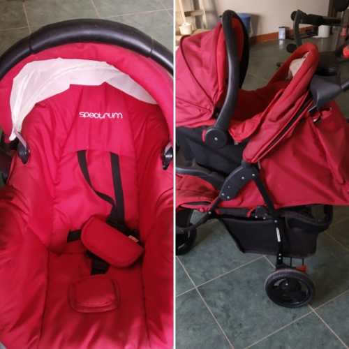 Coche Y Porta Bebe Spectrum