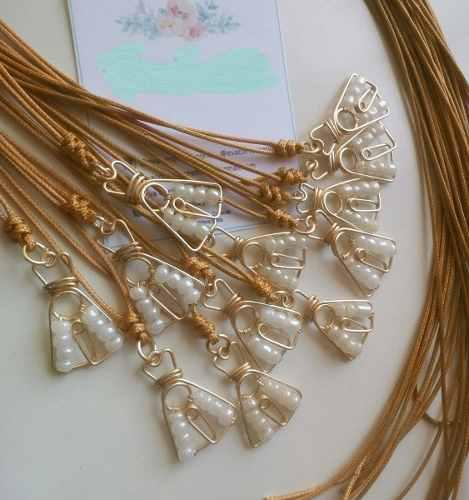 Collares Dijes Virgen Del Valle En Alambrismo