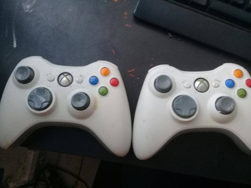 Control De Xbox 360 Blanco Como Nuevo