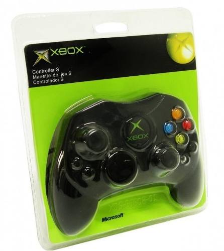 Control Xbox Clasico Negro Nuevo Primera Generacion