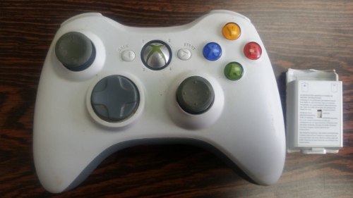 Control Xbox360 Blanco Original Usado