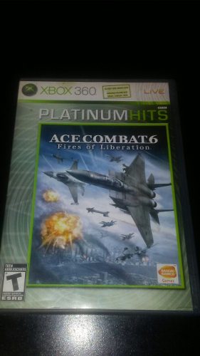 Juego Ace Combat6 Fires Of Liberation Xbox 360 Aviones