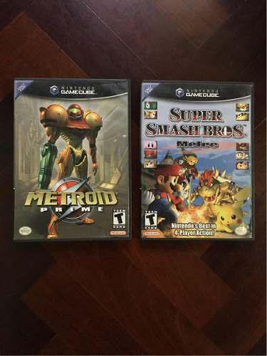 Juego Gamecube Metroid / Súper Smash Bros