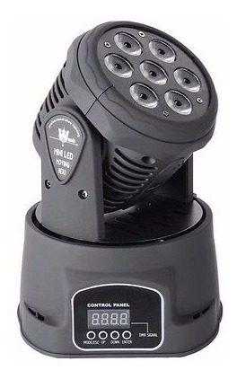 Mini Cabezal Movil Led Rgbw 70w Wash