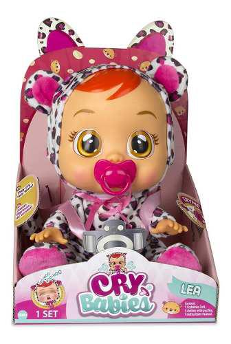 Muñeca Cry Babies Lea Coney Y Lala 100% Original