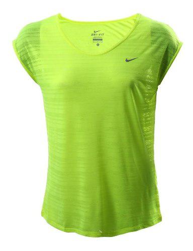Nike Camisa Para Mujer Running Dri Fit Cool 644710-702 Origi