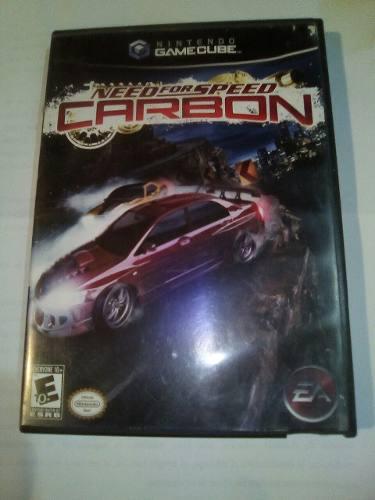 Nintendo Gamecube Need For Speed Carbon Original