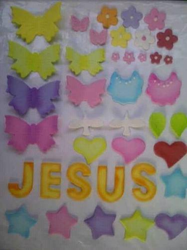 Pastillaje En Piezas Mariposas Comestibles