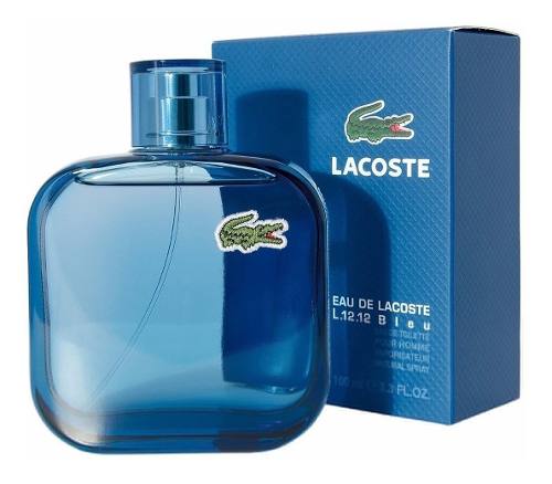 Perfume Lacoste Bleu Azul Powerful 100ml Caballero. Original