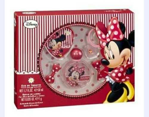 Perfumes Niña Kids. Minnie Mouse Set 4 Pzas