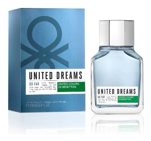 Perfumes Originales United Dream Go Far 3.4 Oz Benetton Men