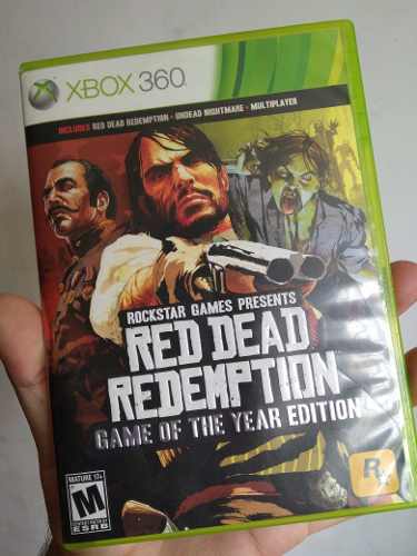 Red Dead Redemption Goty Xbox 360 Xbox One