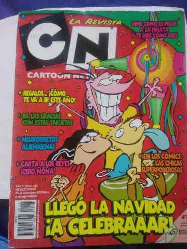 Revista Cartoon Network En Navidad.