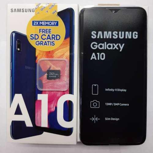 Samsung A10 De 32 Gb/2ram + Memoria De Regalo De 32gb.