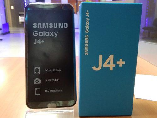 Samsung Galaxy J4 Plus.(Incluye Estuche Y Vidrio Templado)