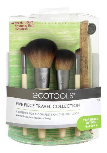 Set 4 Brochas Ecotools Bambu Natural