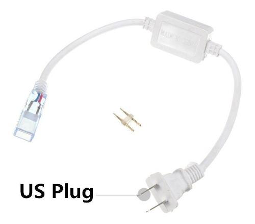 Transformador O Conector Para Cinta Led 5050 110v Max 25mtrs