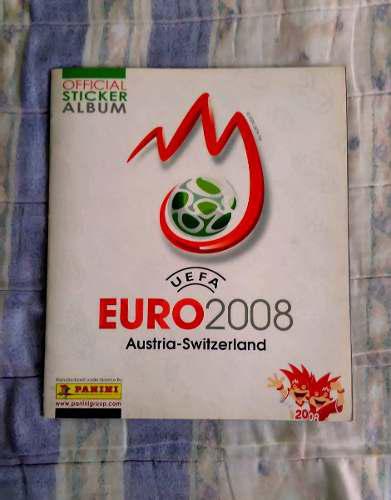 Vendo Album Eurocopa 2008 Panini, Totalmente Lleno