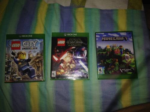 Xbox One Juegos Lego City Under / Lego Star Wars / Minecraft