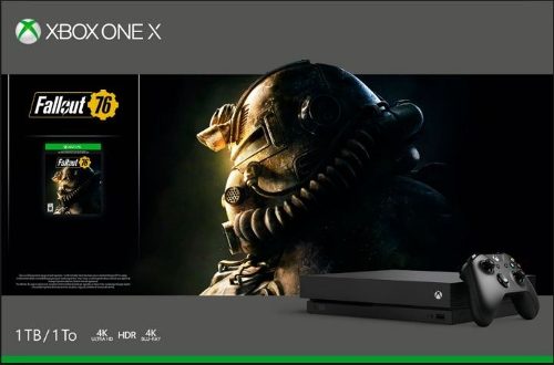 Xbox One X 1tb + Juego Fallout 76