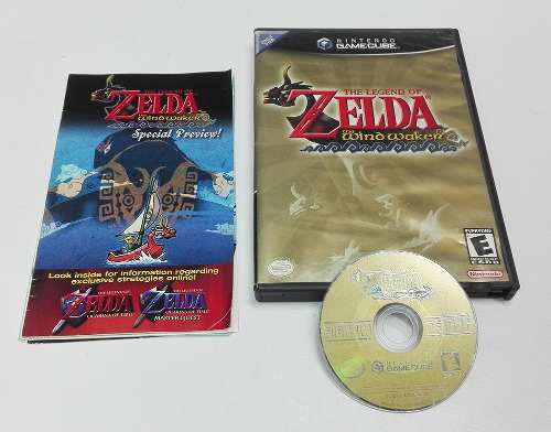 Zelda The Wind Waker Para Gamecube Nintendo Original 100% Ok