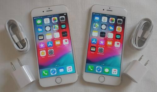iPhone 6 16gb (180) 4g + Forro Vidrio Tienda 1 Mes Garantia