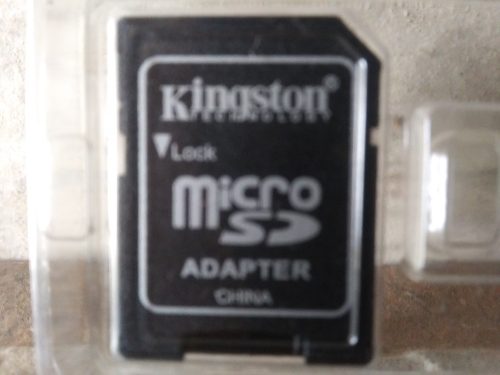 Adaptador Micro Sd Kingston Precio Publicado Por Los Dos