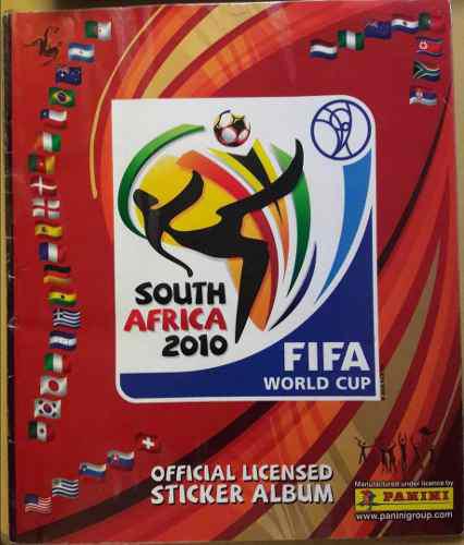 Albúm Barajitas Mundial De Football Africa 2010 Completo.