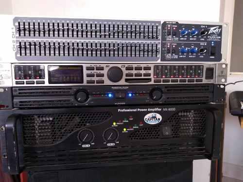 Amplificador Capitan Audio Ecualizador Driver Rack Beringer