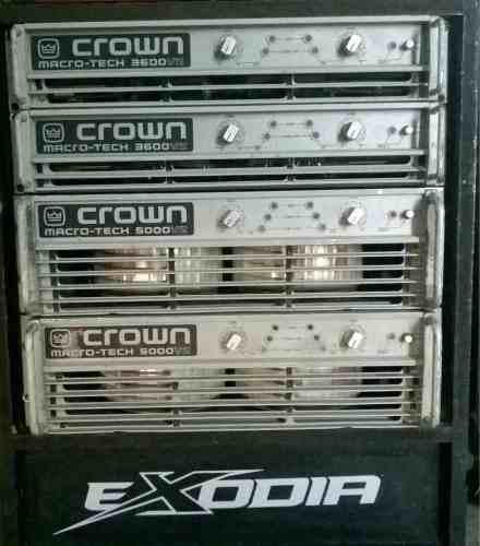 Amplificador Crown 3600vz