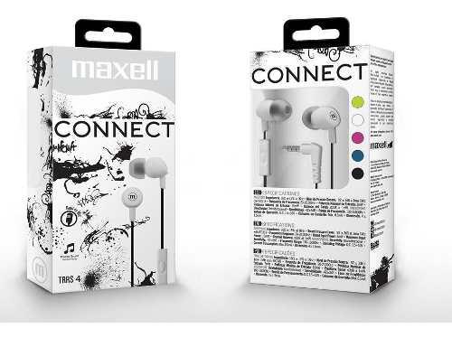 Audifono Maxell Con Microfono Connect In-345 Nuevo