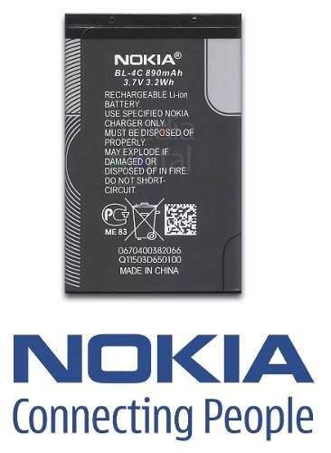 Bateria Nokia Bl-4c 890mah