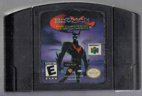 Batman Beyond Return Juego De Nintendo 64. Original Usado M3