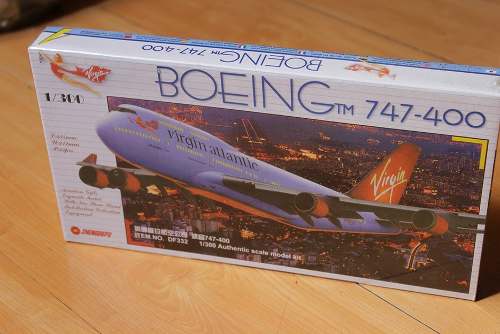 Boeing 747 Modelo Para Armar Escala 