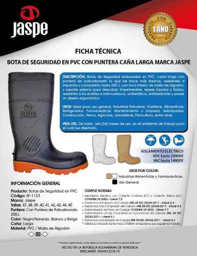 Botas De Goma Caña Alta C/p