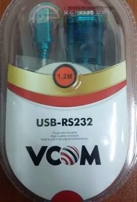 Cable Convertidor Vcom De Serial A Usb Rs232 Db9 Impres