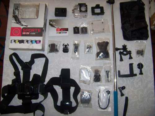 Camara Deportiva Sj4000 Con Full Accesorios