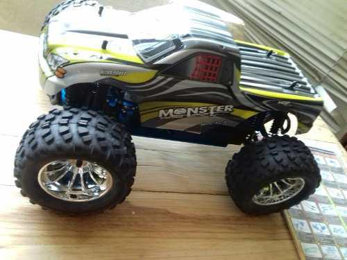 Carro Radio Control Hsp Moster Truck 4x4 Nitro