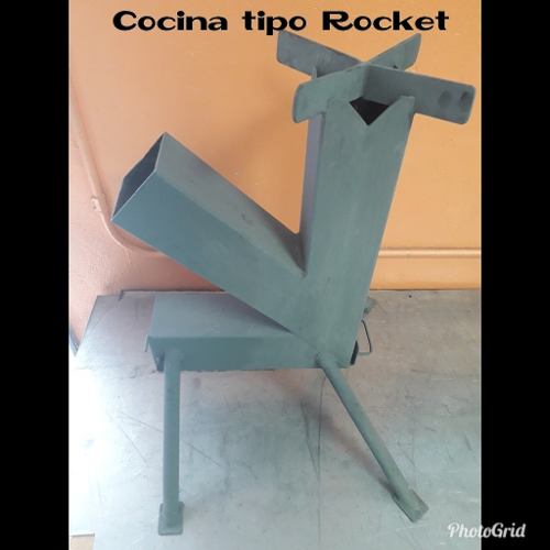 Cocina Estufa De Leña Tipo Rocket (cohete)