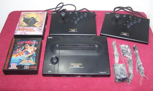 Consola Snk Neogeo 1990 Con Juegos Y Accesorios Sin Caja