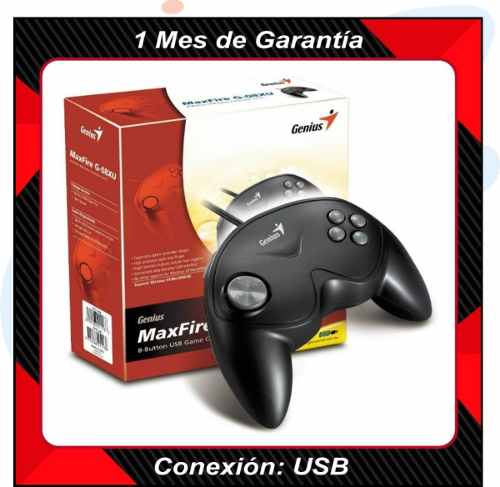 Control Game Pad Genius Maxfire G-08xu Usb 8 Botones Nuevo