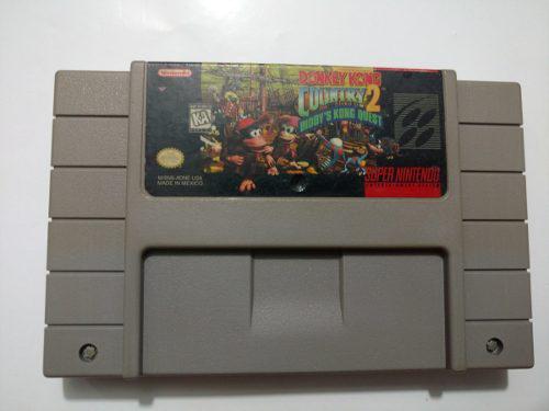 Donkey Kong Country 2 Juego De Super Nintendo Snes
