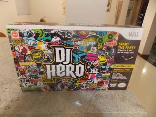 Entretenimiento: Dj Hero Para Wii Consola Y Juego Original