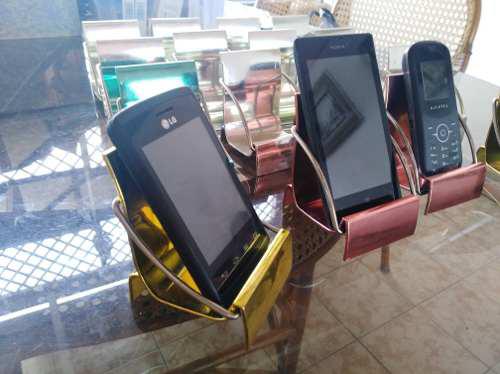 Exhibidor Soporte Acrílico Para Celular Tipo Silla Cabudare