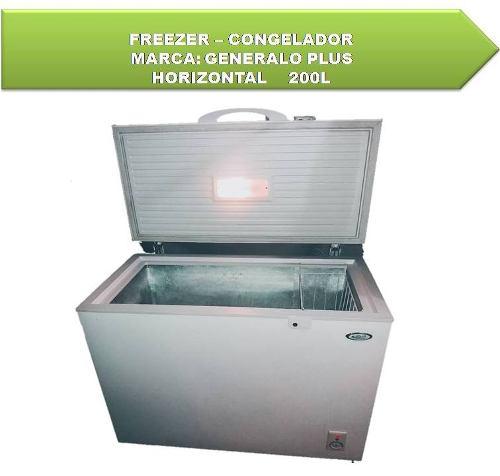 Freezer Congelador Refrigerador General Plus 200 L
