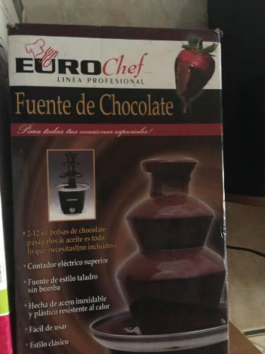 Fuente De Chocolate 3 Niveles Eurochef !!!!