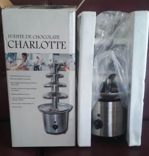 Fuente De Chocolate Charlotte De 4 Pisos Nueva