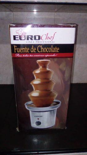Fuente De Chocolate Marca Eurochef 4 Niveles. Un Solo Uso