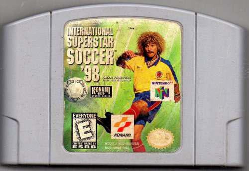 International Superstar Soccer '98 Video Juego Original Usad